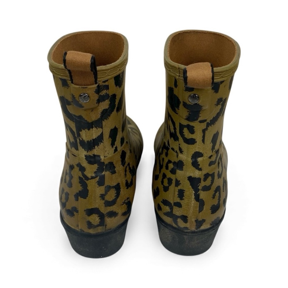 Hunter Leopard Print Boots - Picture 2 of 6